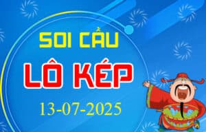 Soi cầu lô kép, lô sát kép 3 miền hôm nay ngày 13-07-2025