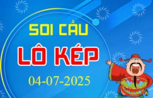 Soi cầu lô kép, lô sát kép 3 miền hôm nay ngày 04-07-2025
